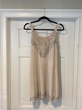 Raya Sun Beige Sun Dress or Cover Up